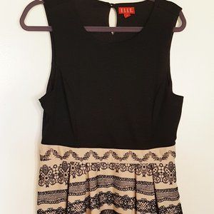 ELLE Women's Dress Sz 16 Sleeveless BOHO